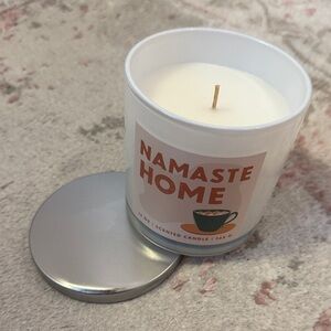 Namaste Home Scented Candle - White